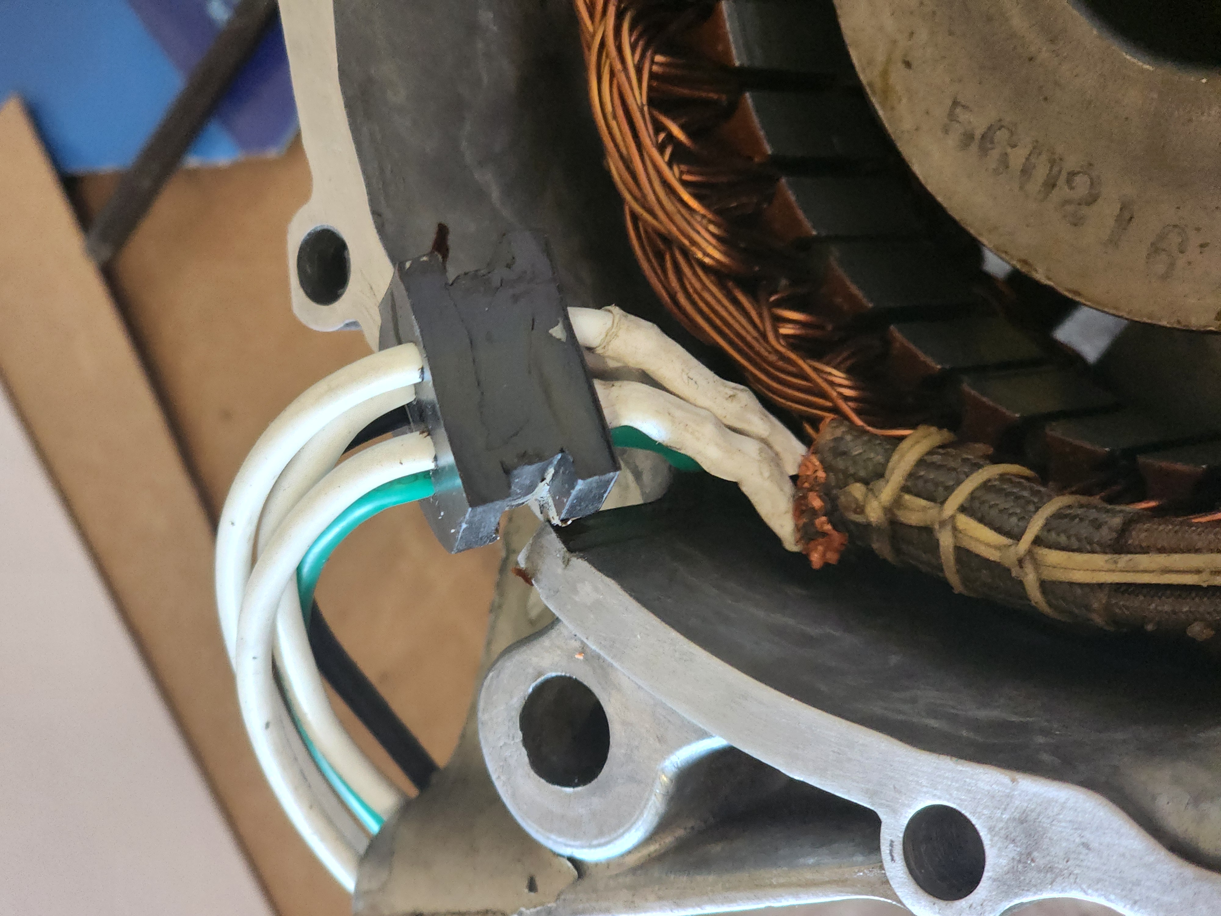 Rewired Stator Grommet