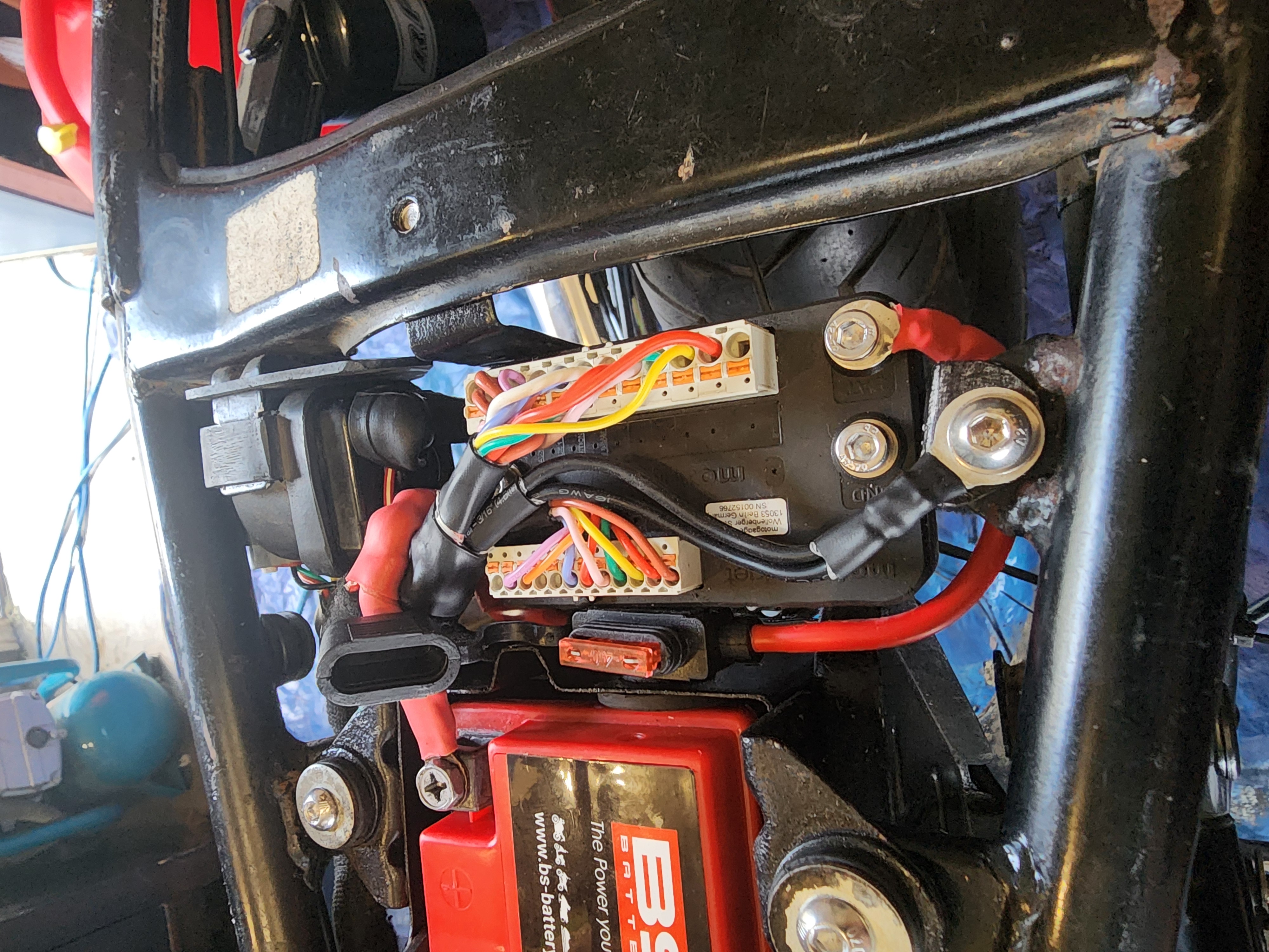 Trimmed mo.unit wires